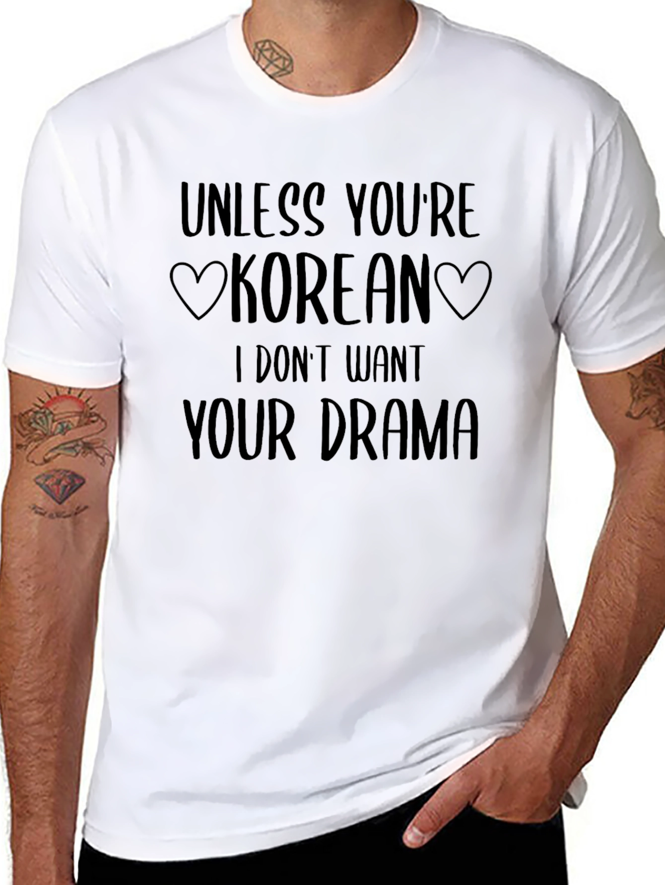 Korean Drama T-Shirt Funny Novelty Tee