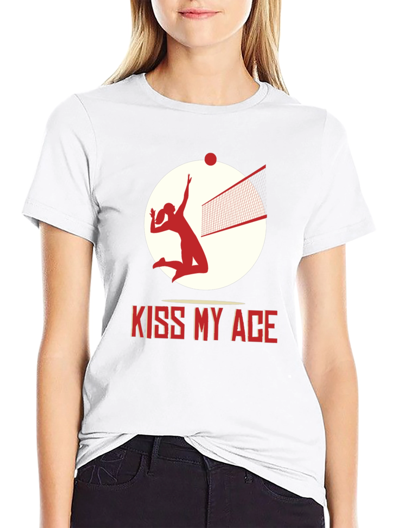 Kiss My Ace Volleyball T-Shirt