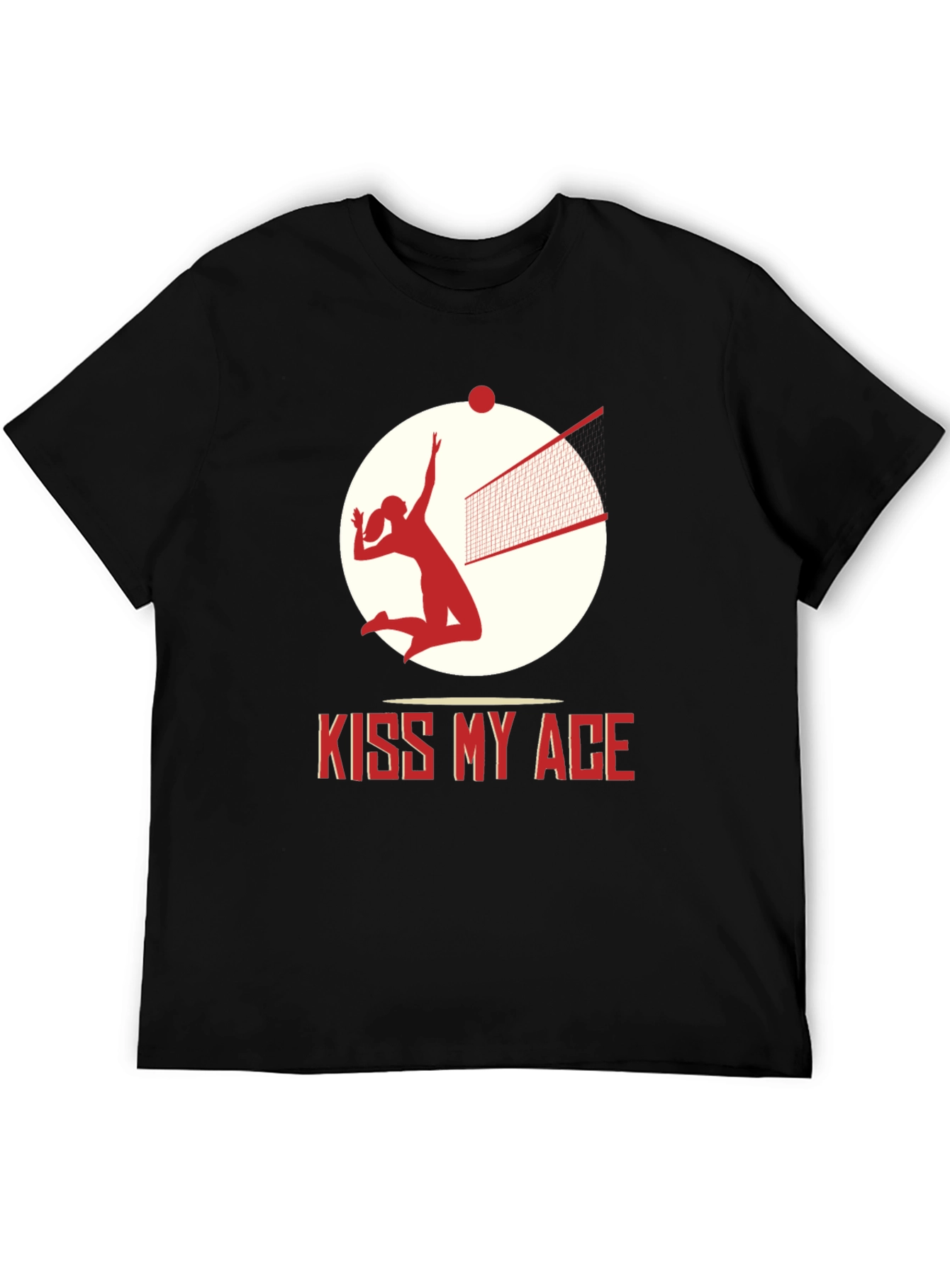 Kiss My Ace Volleyball T-Shirt