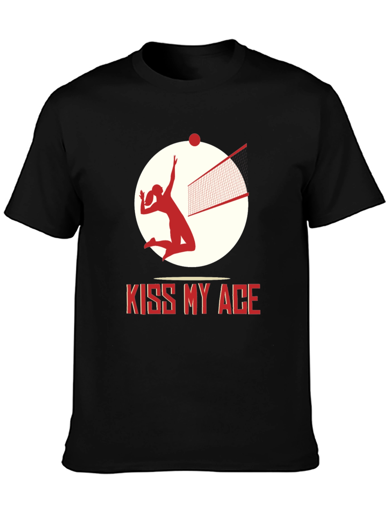 Kiss My Ace Volleyball T-Shirt