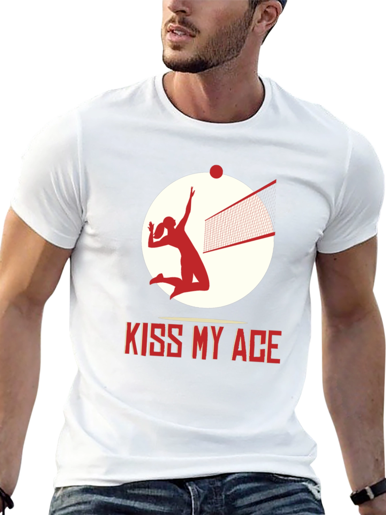 Kiss My Ace Volleyball T-Shirt