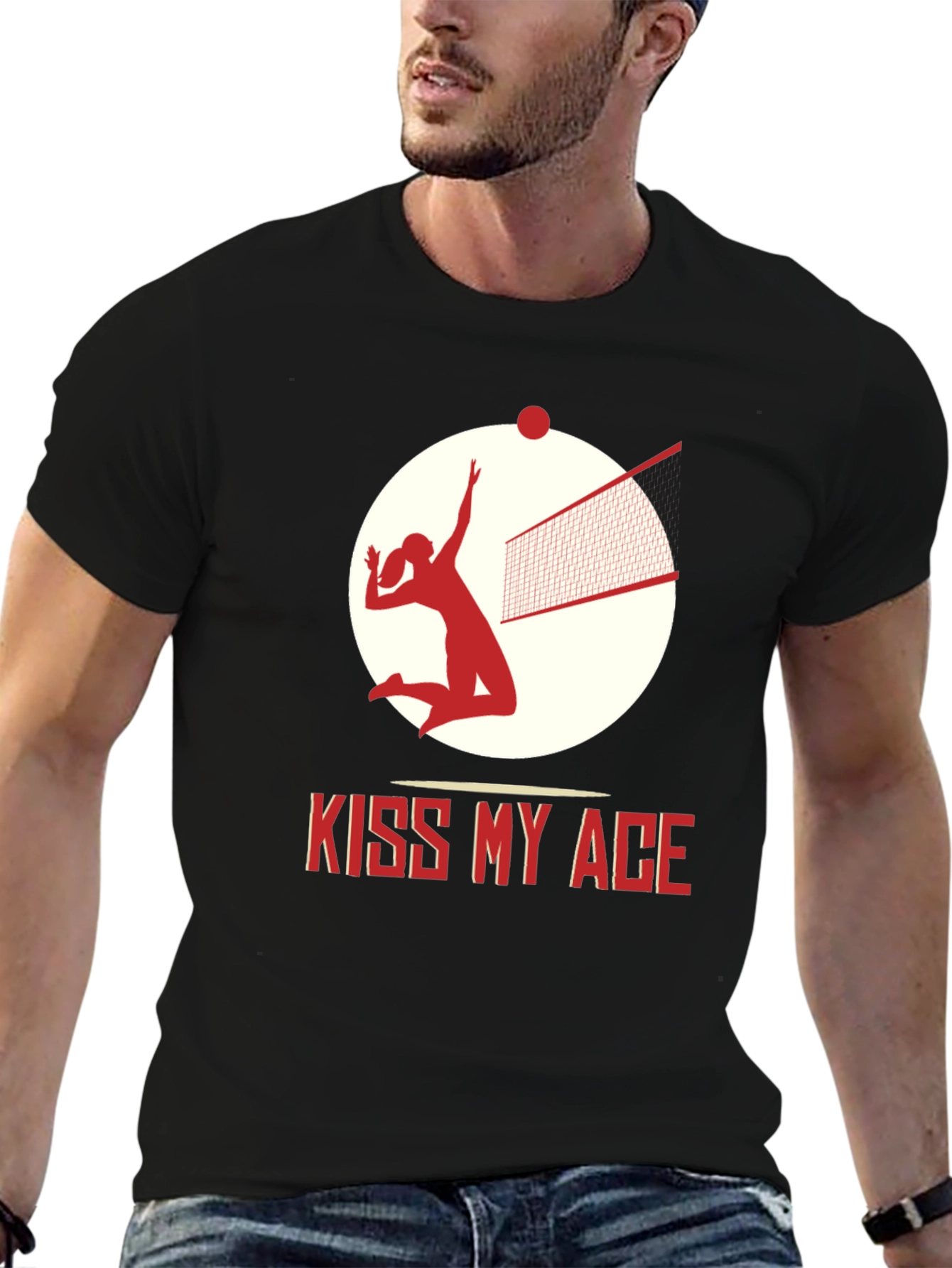 Kiss My Ace Volleyball T-Shirt