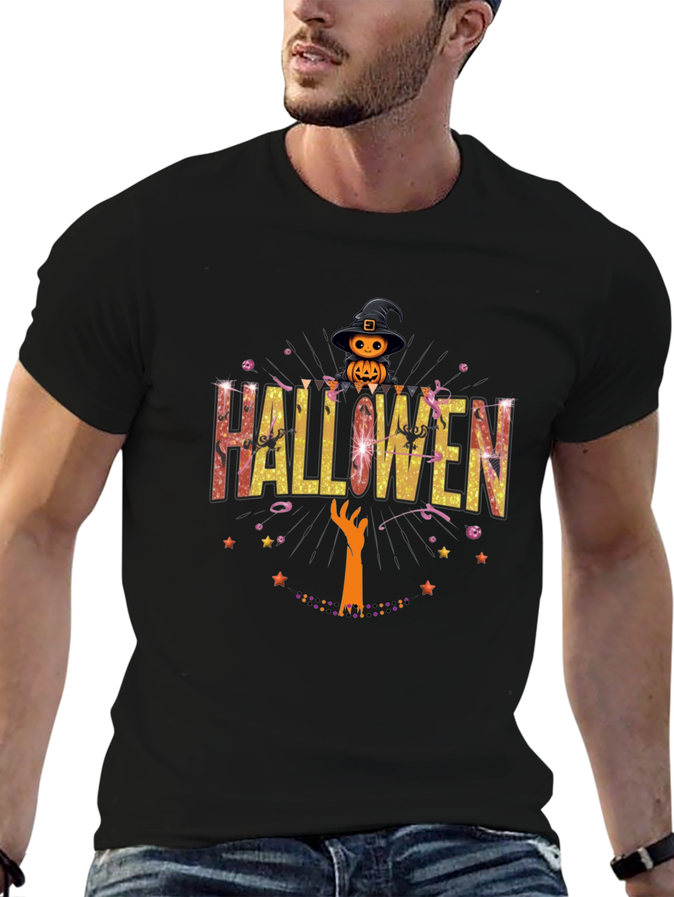 Halloween Graphic Tee - Spooky Season Shirt