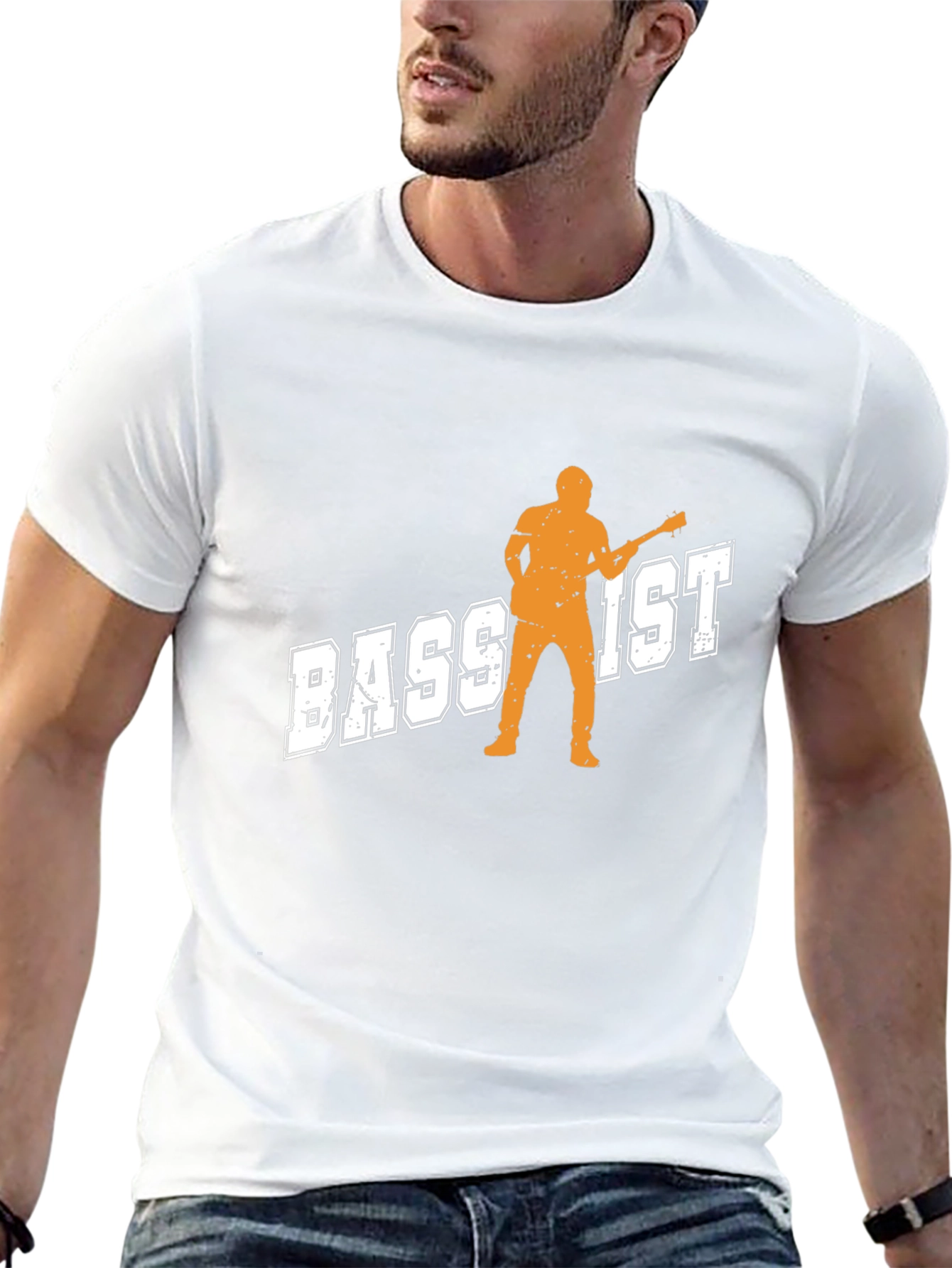 Bassist Graphic T-Shirt - Black