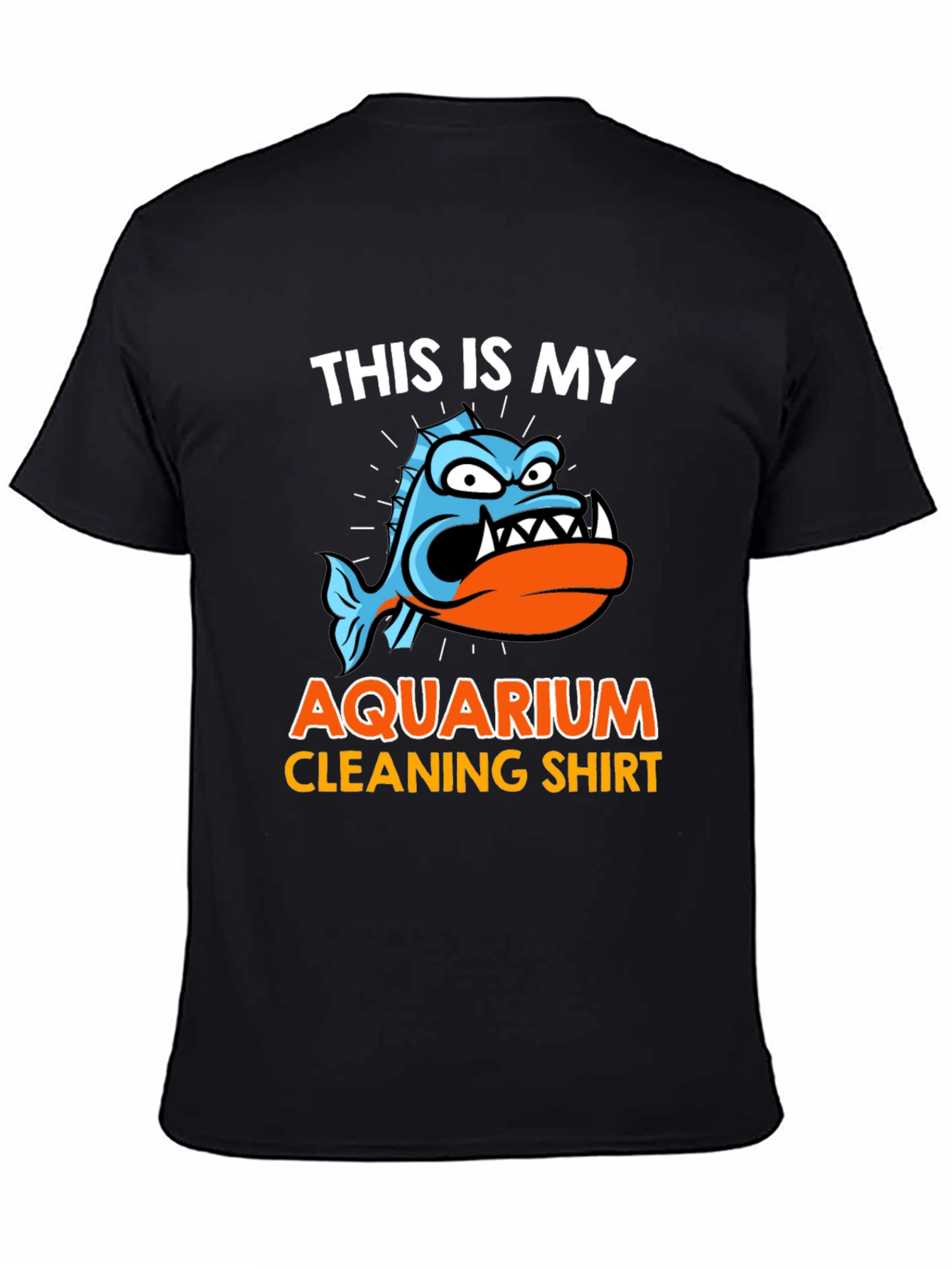 Aquarium Cleaning T-Shirt - Funny Fish Keeper Tee