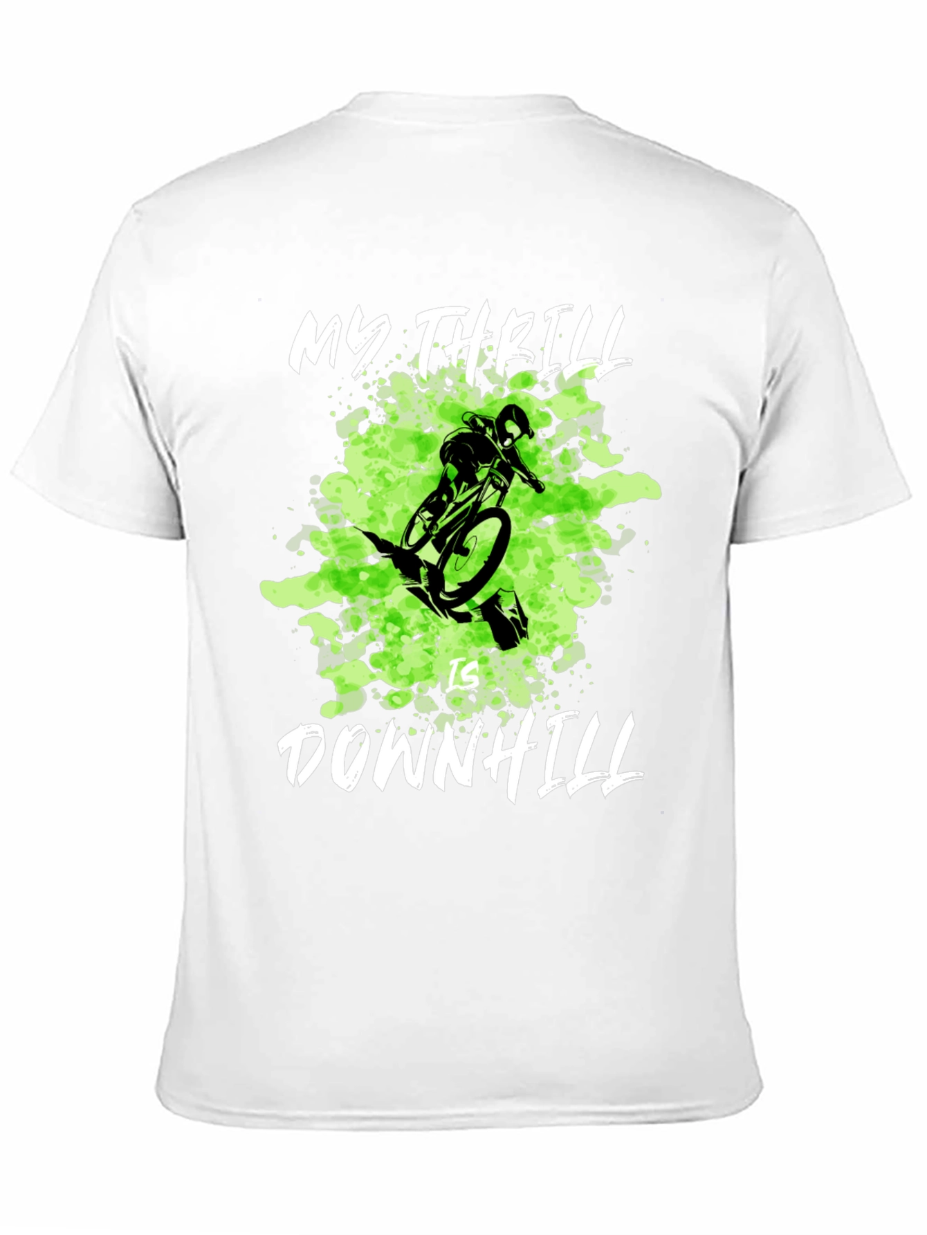 My Thrill is Downhill Mountain Biking T-Shirt