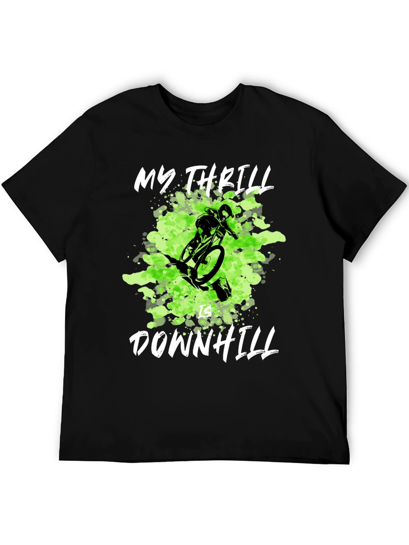 My Thrill is Downhill Mountain Biking T-Shirt