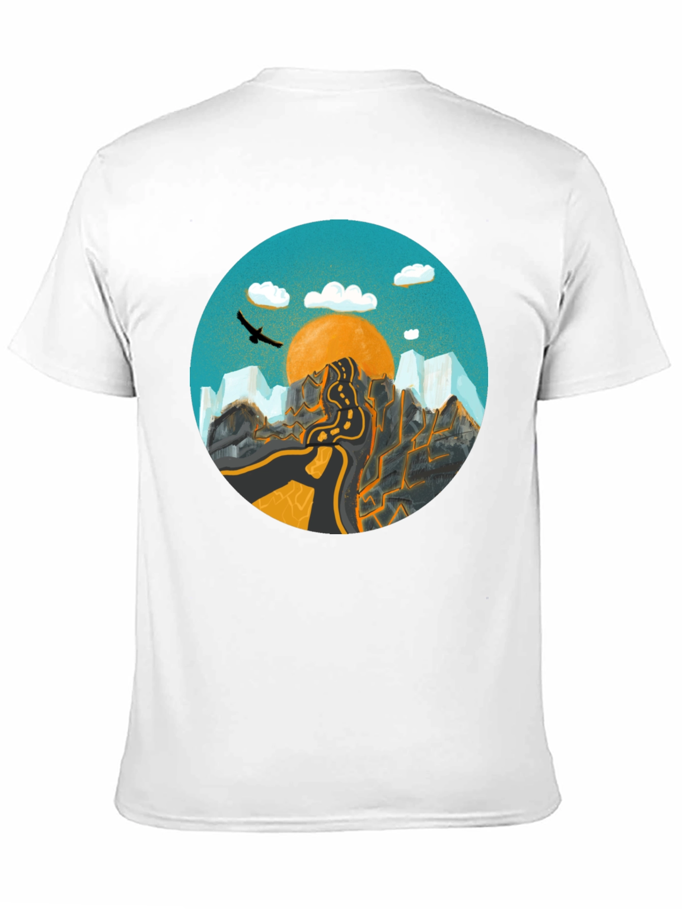 Mountain Road Graphic Tee - Adventure Awaits