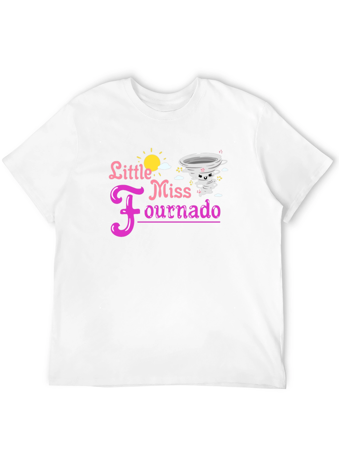 Little Miss Fournado Black Tee