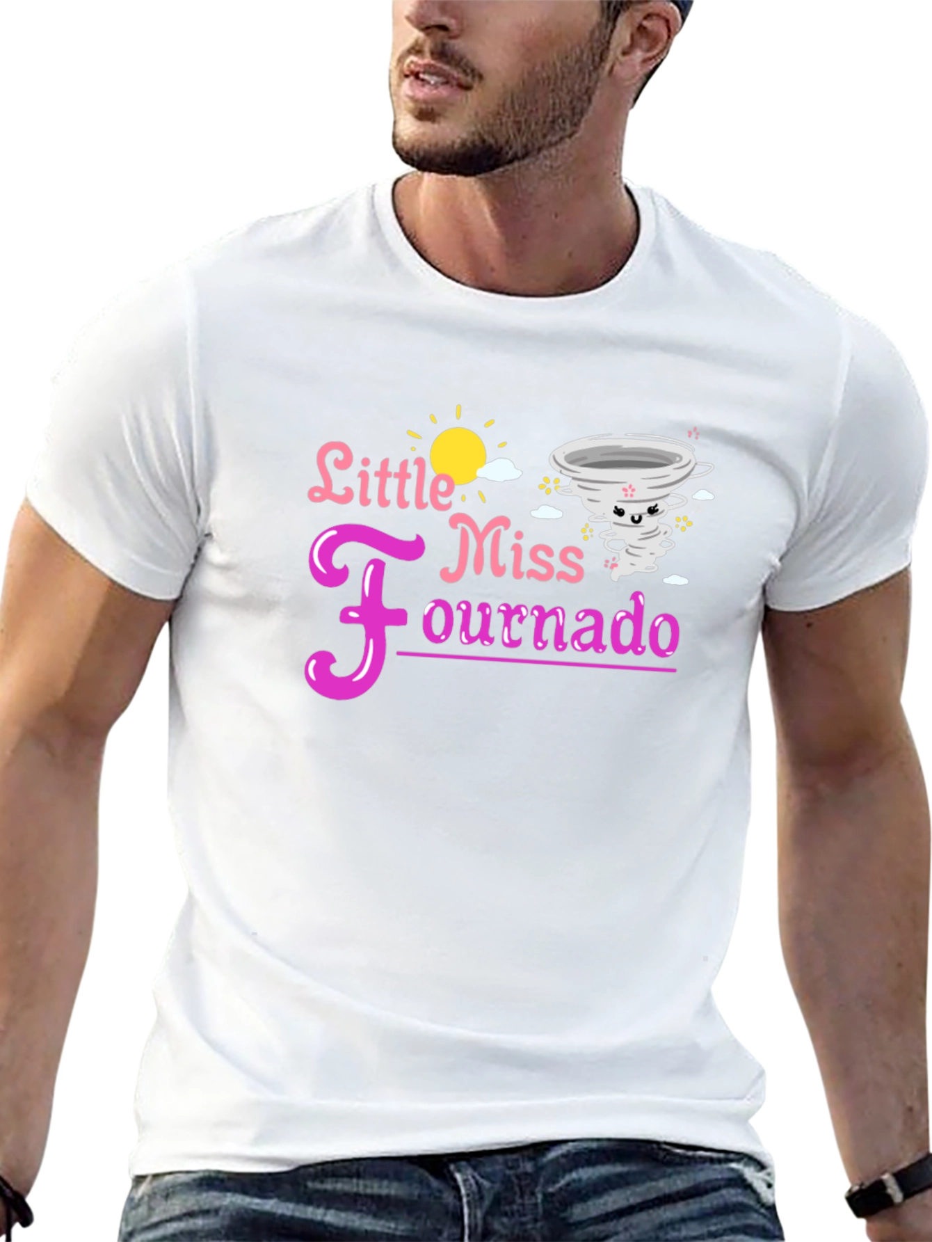 Little Miss Fournado Black Tee