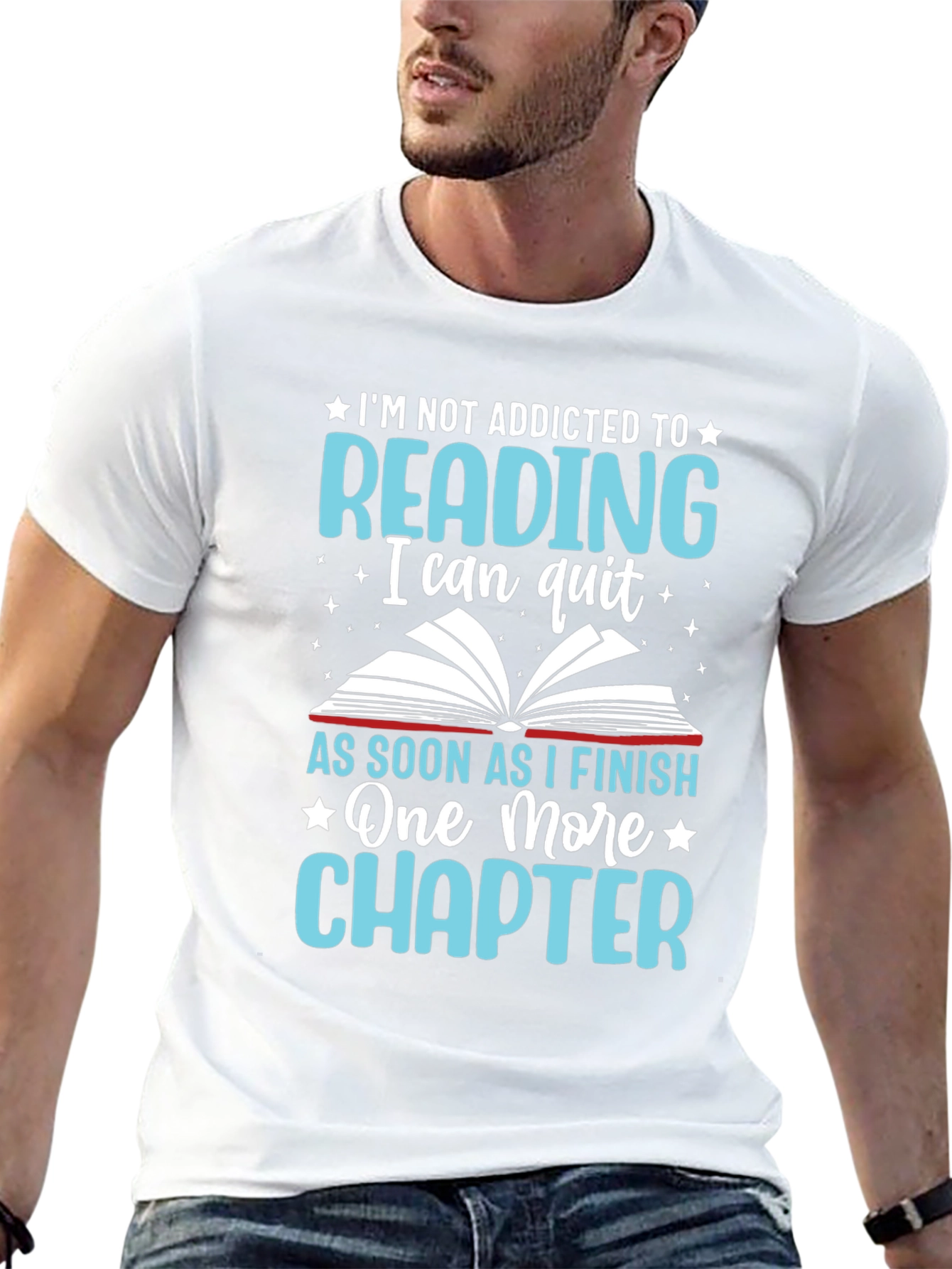 Reading Addict T-Shirt - One More Chapter