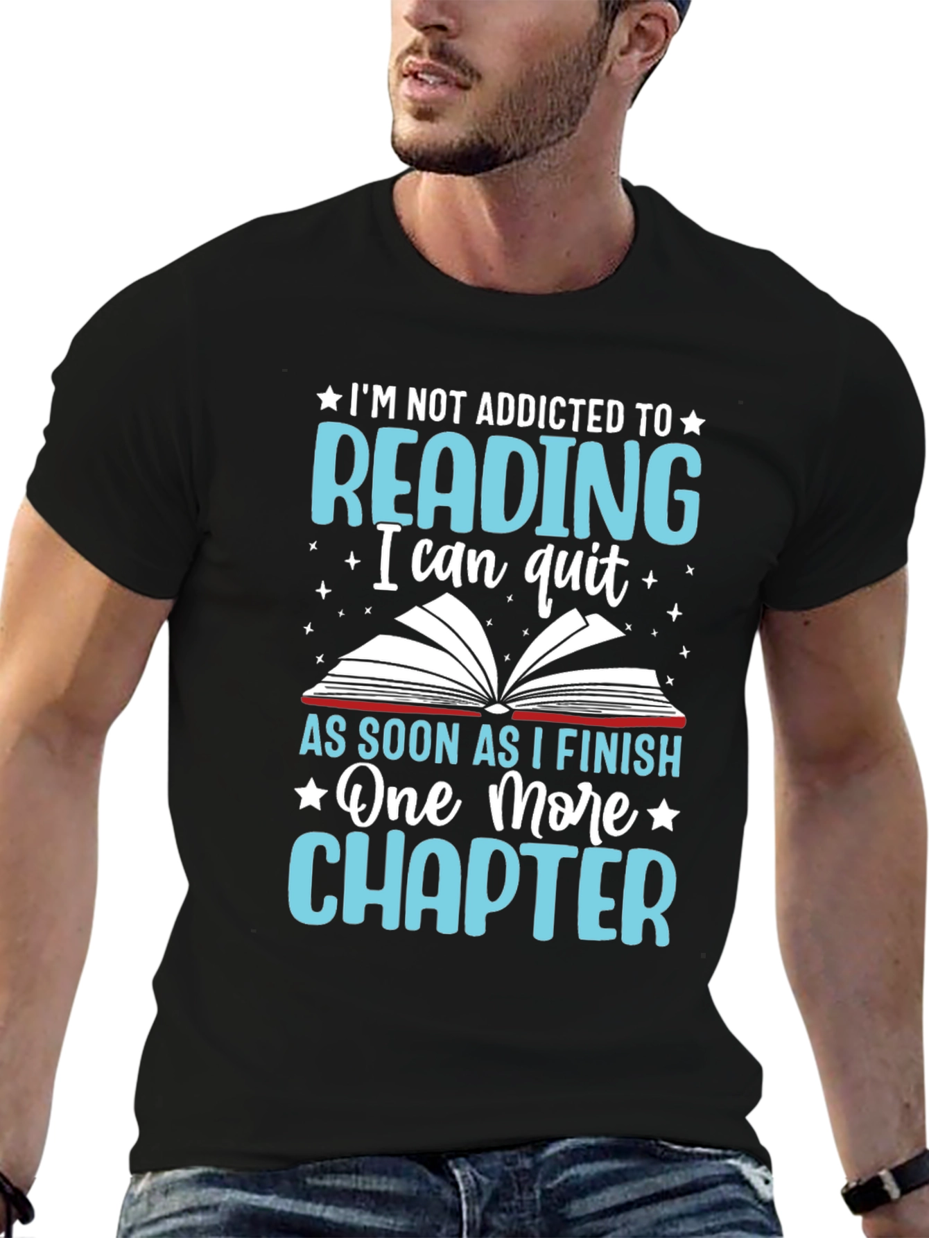 Reading Addict T-Shirt - One More Chapter
