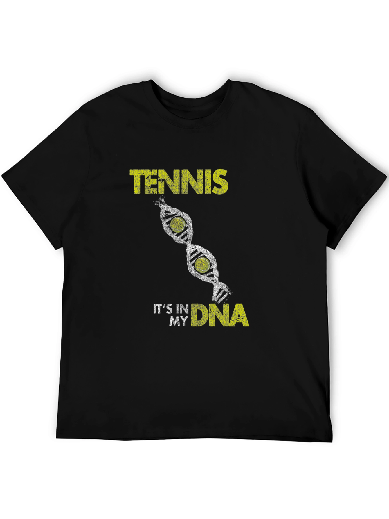 Tennis in My DNA Graphic Tee - Black