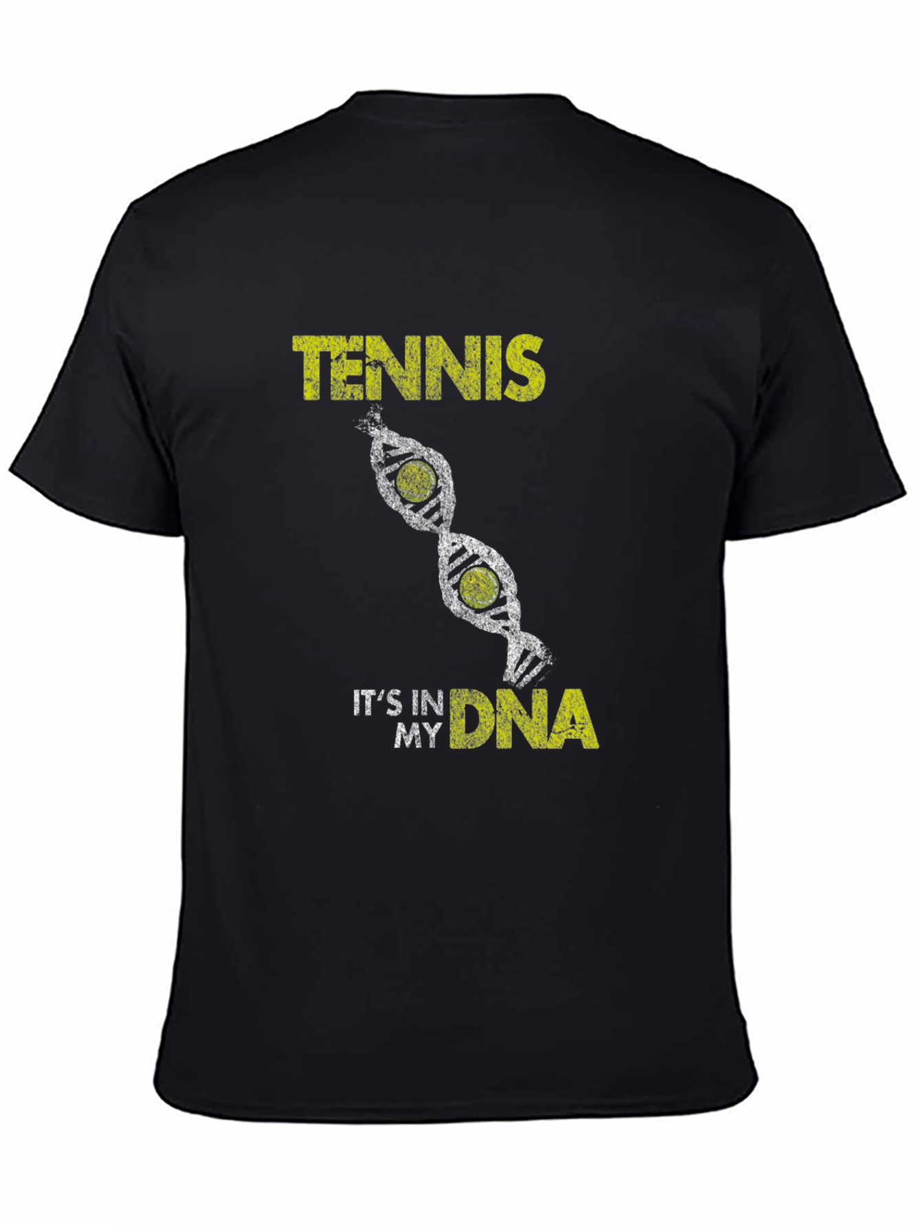 Tennis in My DNA Graphic Tee - Black