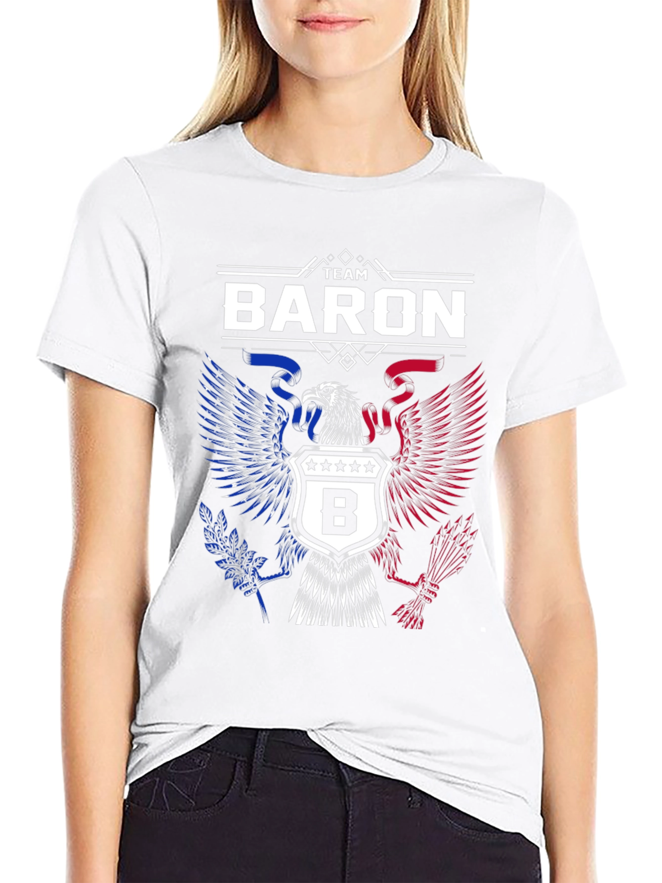 Team Baron Eagle Crest T-Shirt