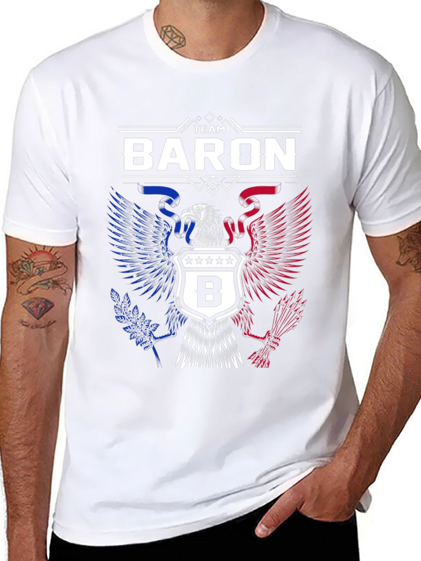 Team Baron Eagle Crest T-Shirt