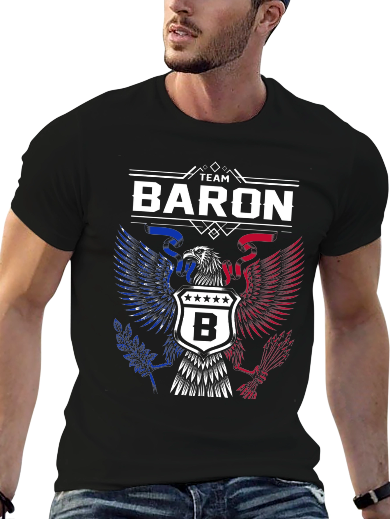 Team Baron Eagle Crest T-Shirt