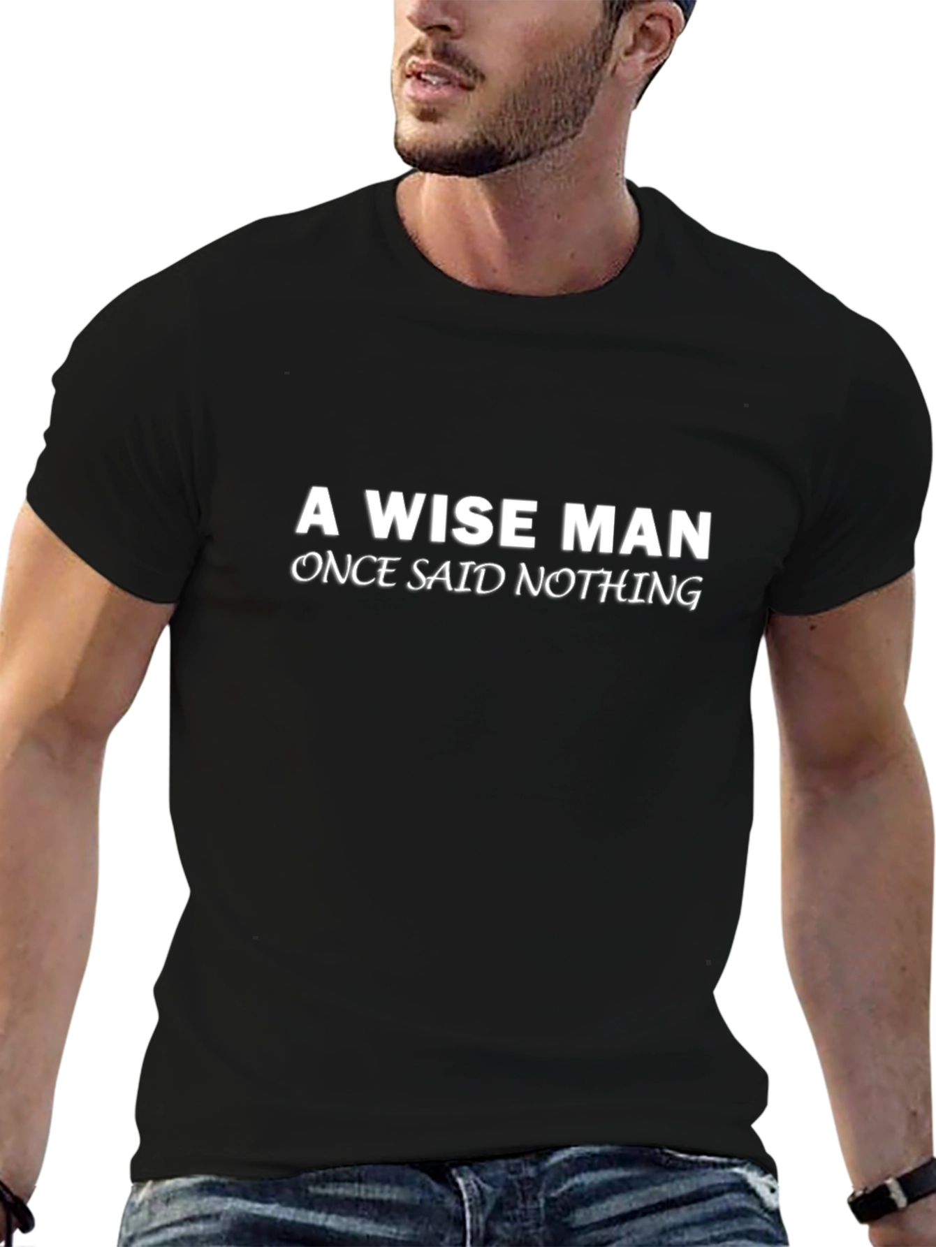 Wise Man T-Shirt - Funny Slogan Tee