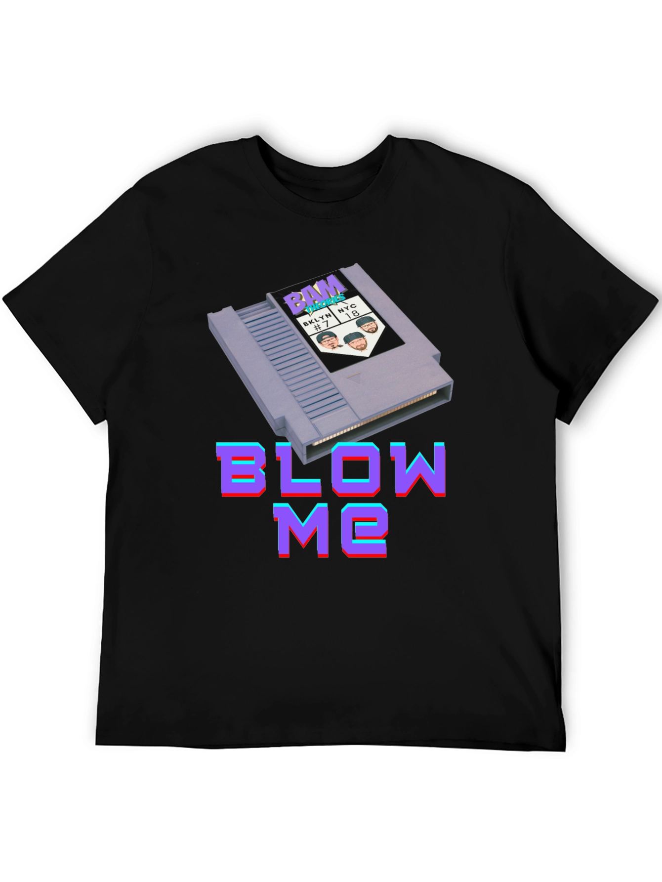 Retro Game T-Shirt - Blow Me