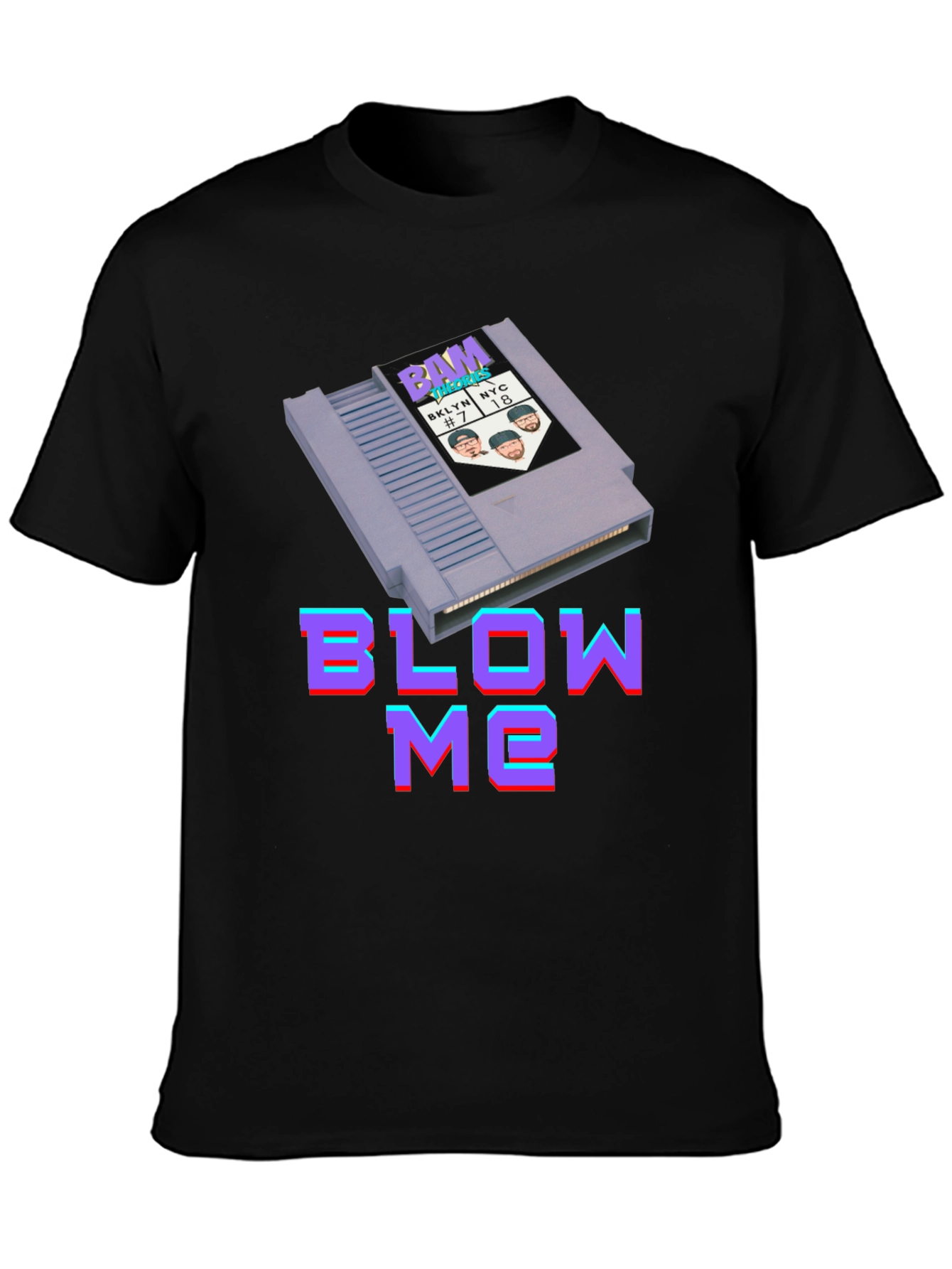 Retro Game T-Shirt - Blow Me