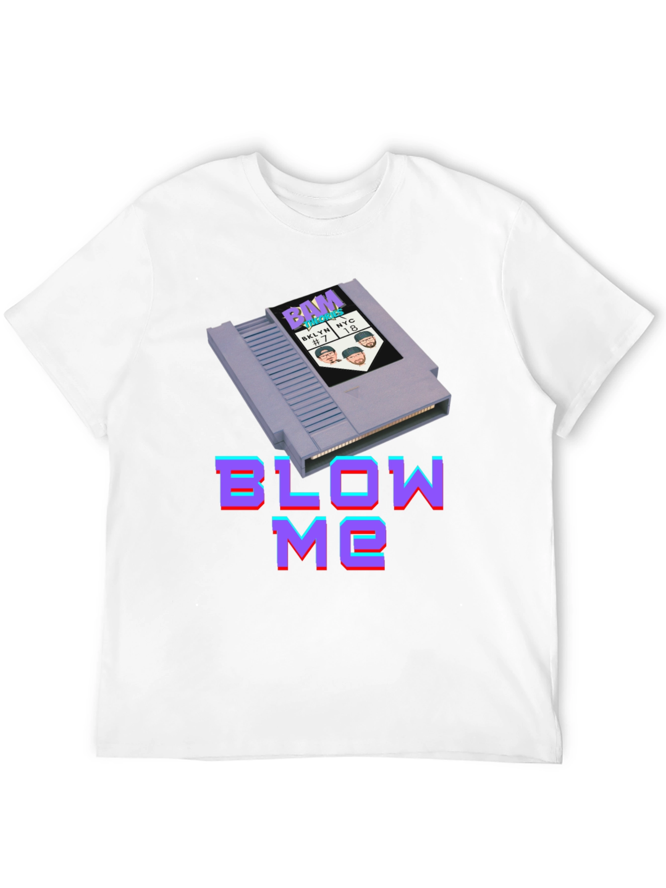Retro Game T-Shirt - Blow Me