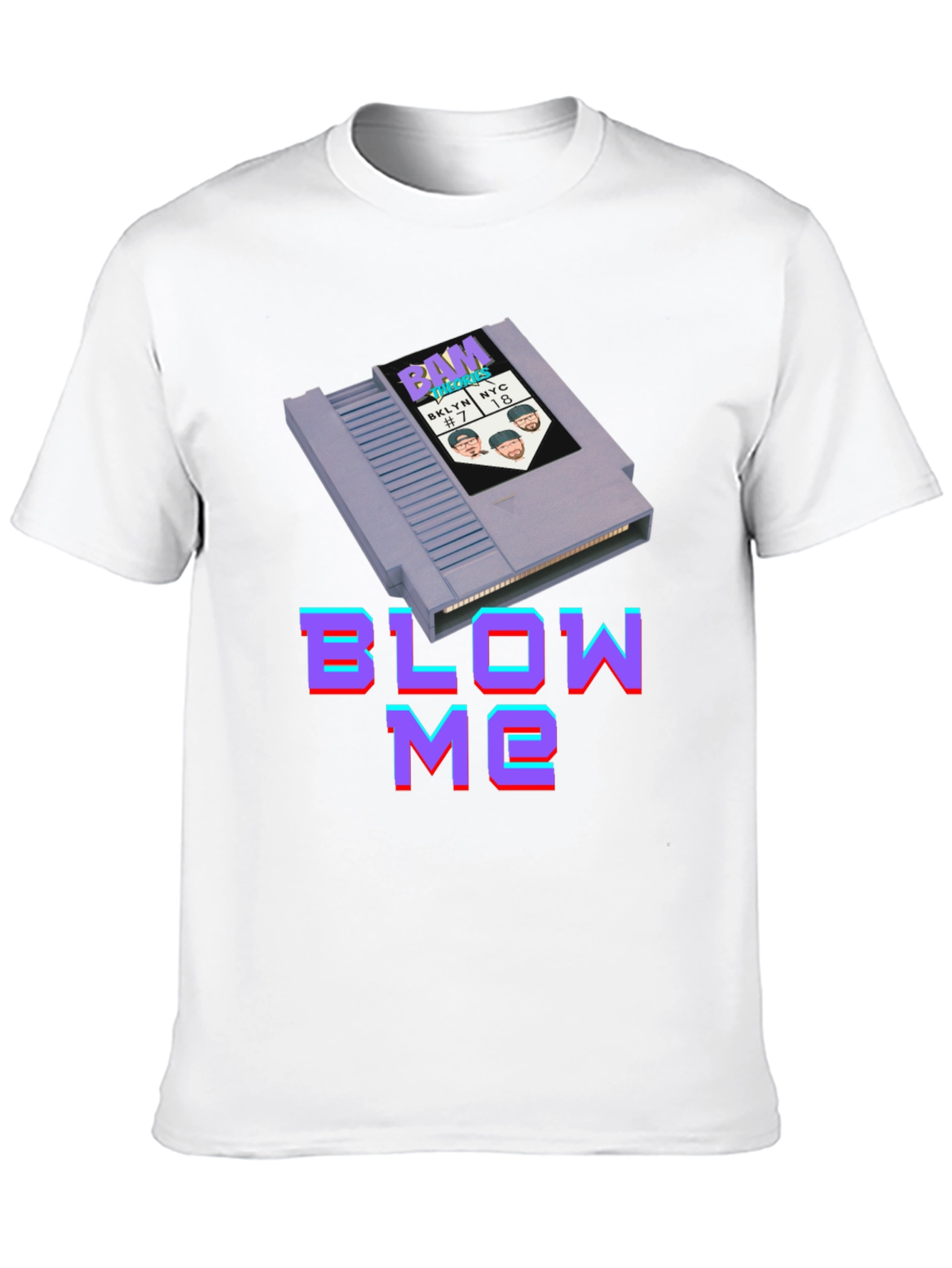 Retro Game T-Shirt - Blow Me