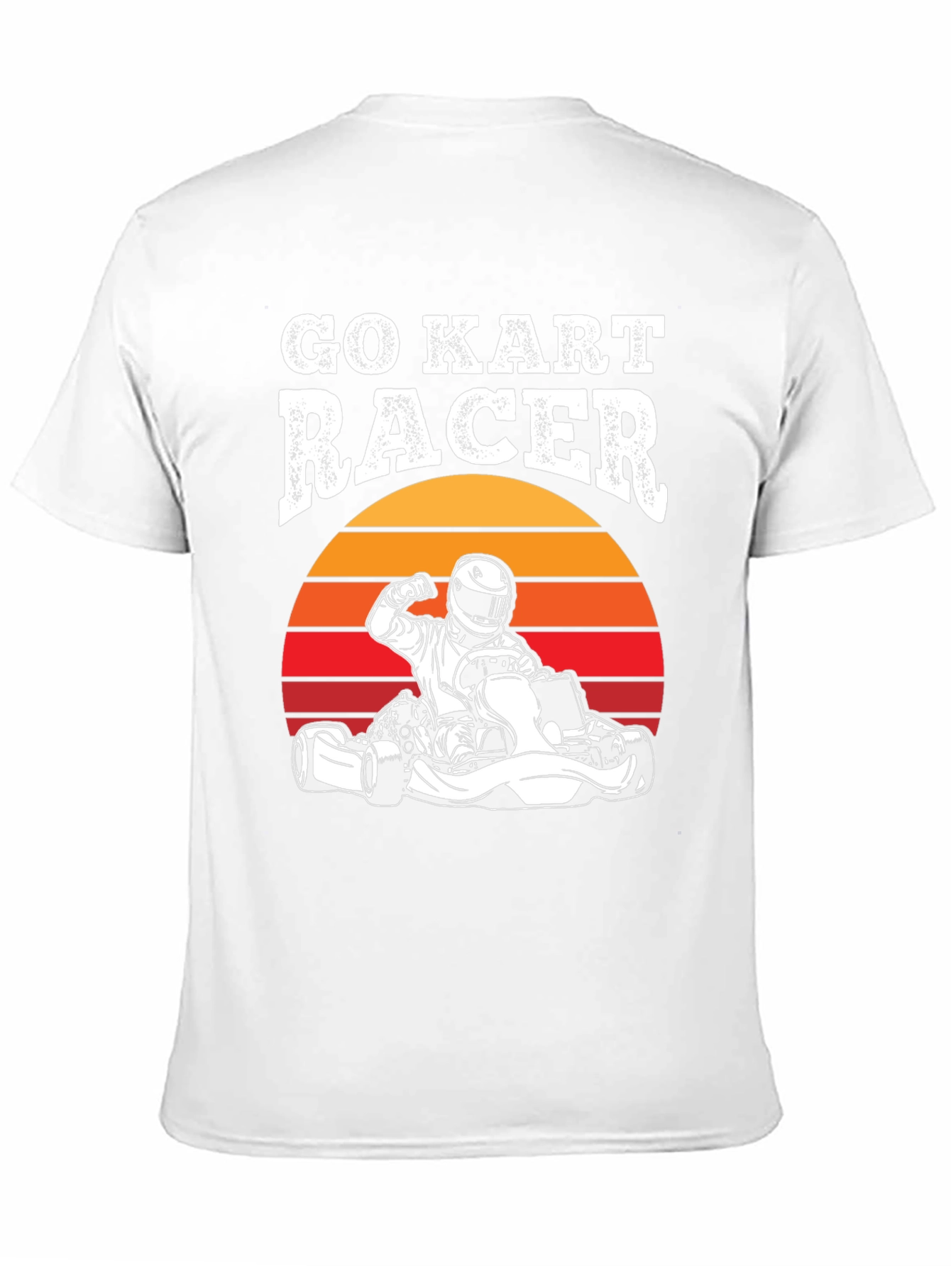 Go Kart Racer Graphic Tee - Retro Design