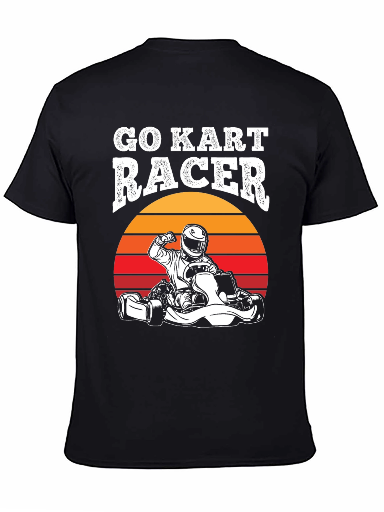 Go Kart Racer Graphic Tee - Retro Design