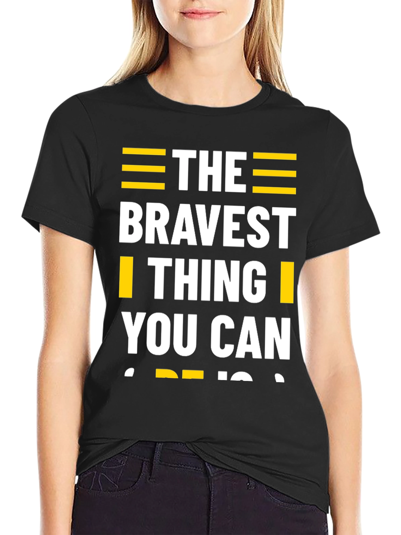 The Bravest Thing T-Shirt - Motivational Graphic Tee