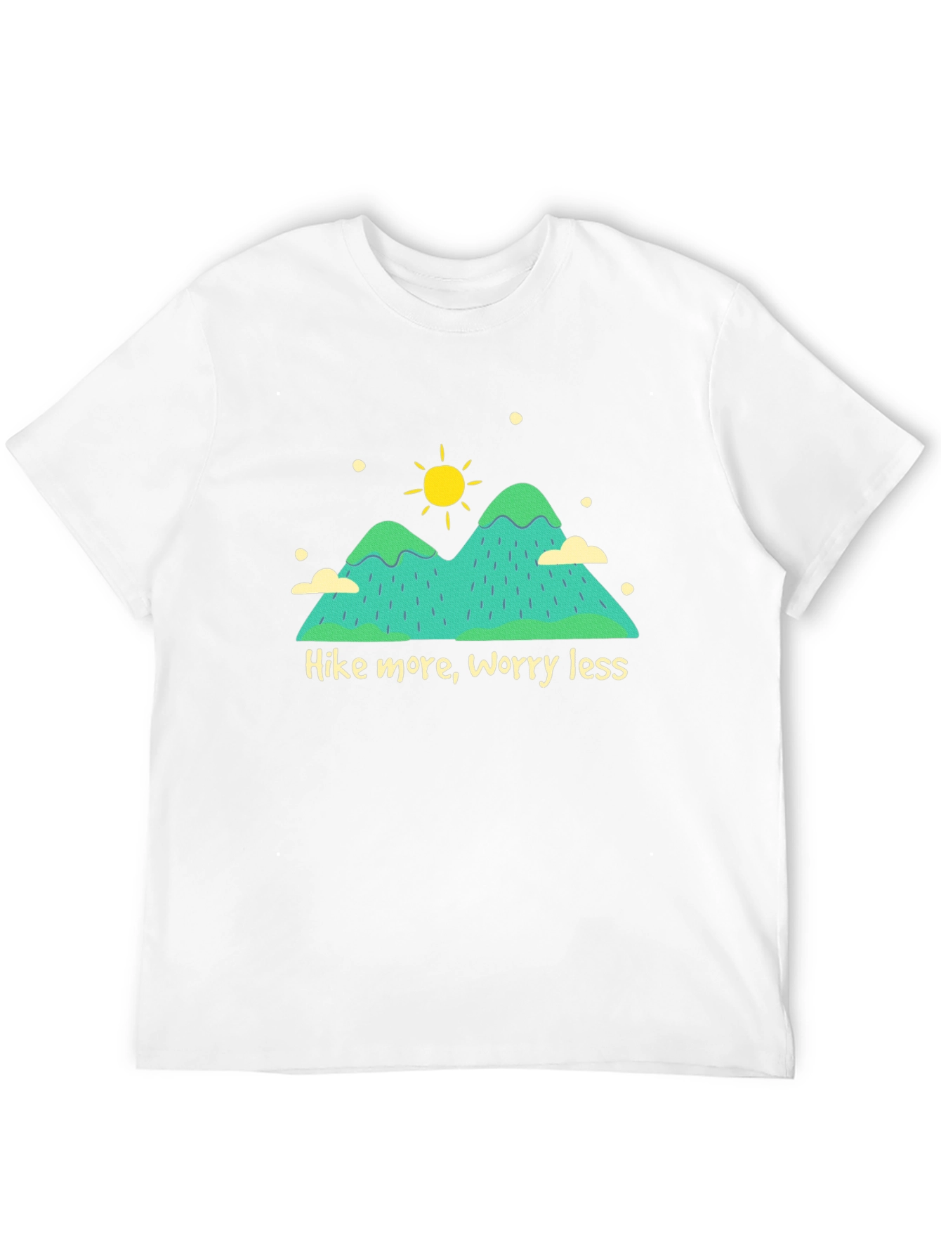Hike More Worry Less Graphic T-Shirt