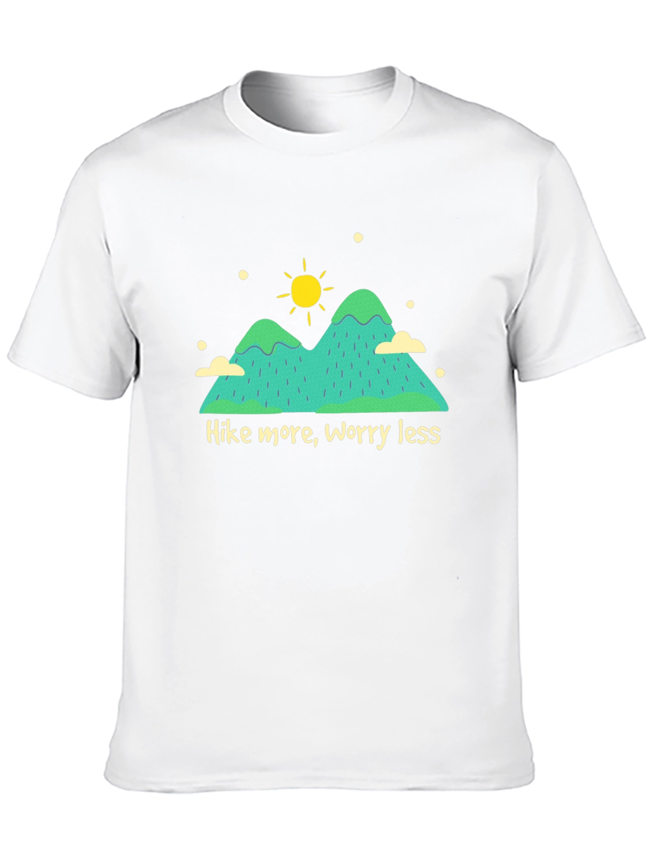 Hike More Worry Less Graphic T-Shirt