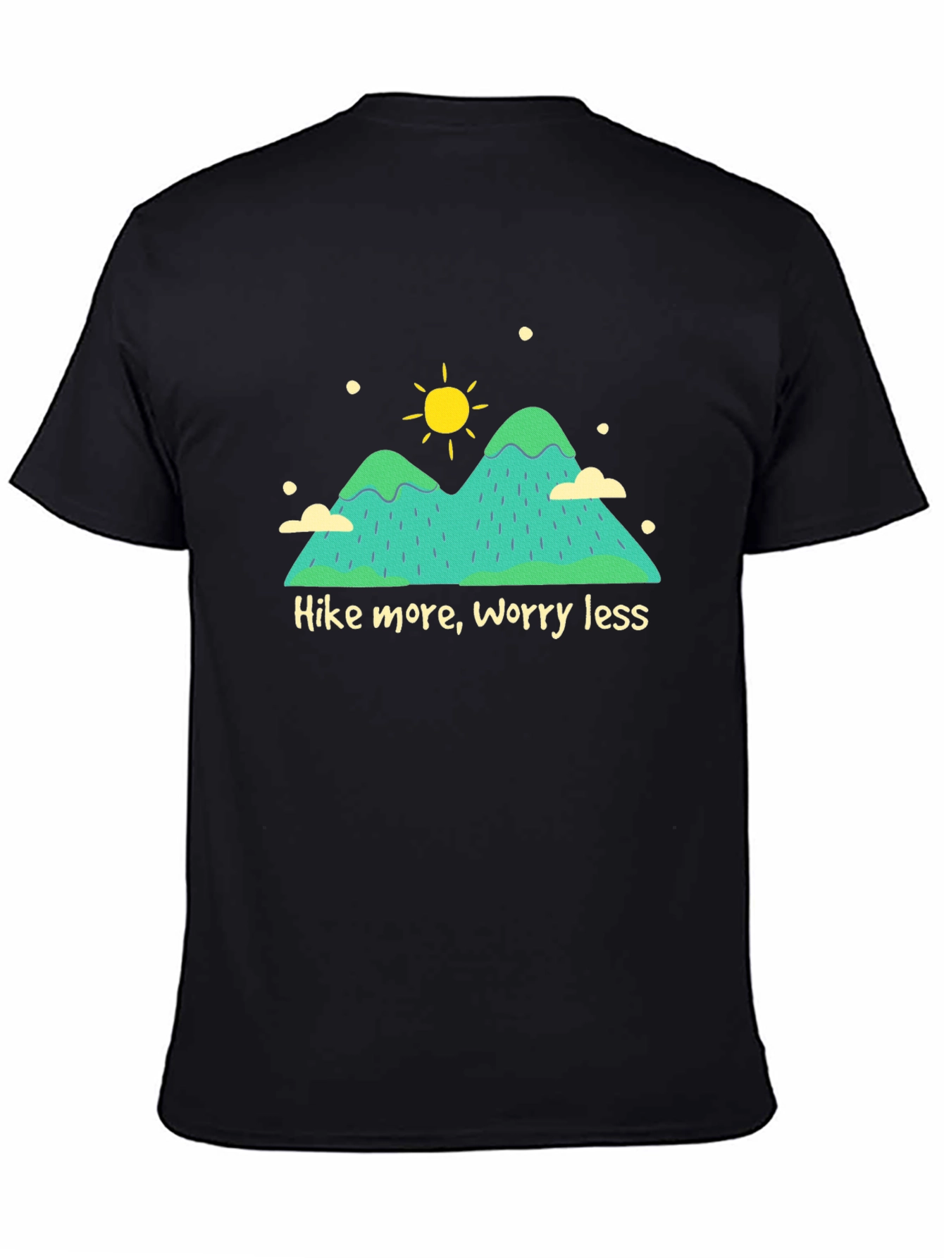 Hike More Worry Less Graphic T-Shirt