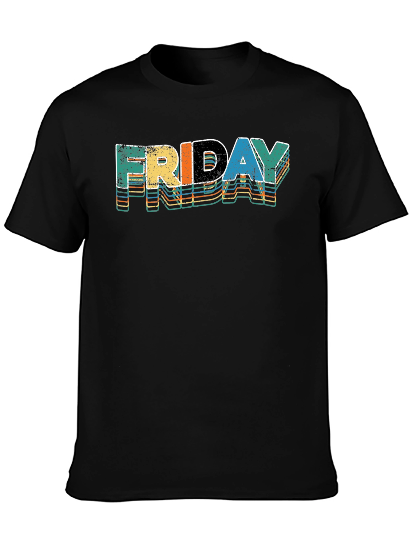 Retro Friday Graphic T-Shirt