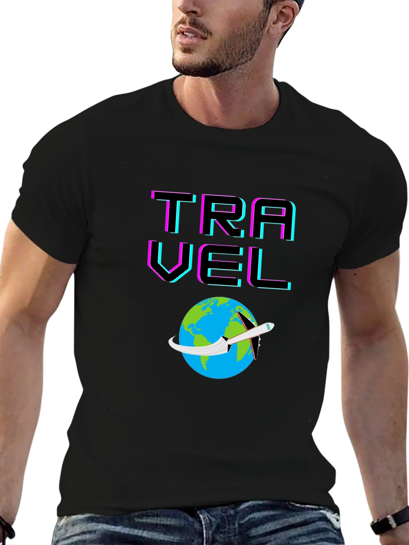 Travel Graphic T-Shirt - Adventure Awaits