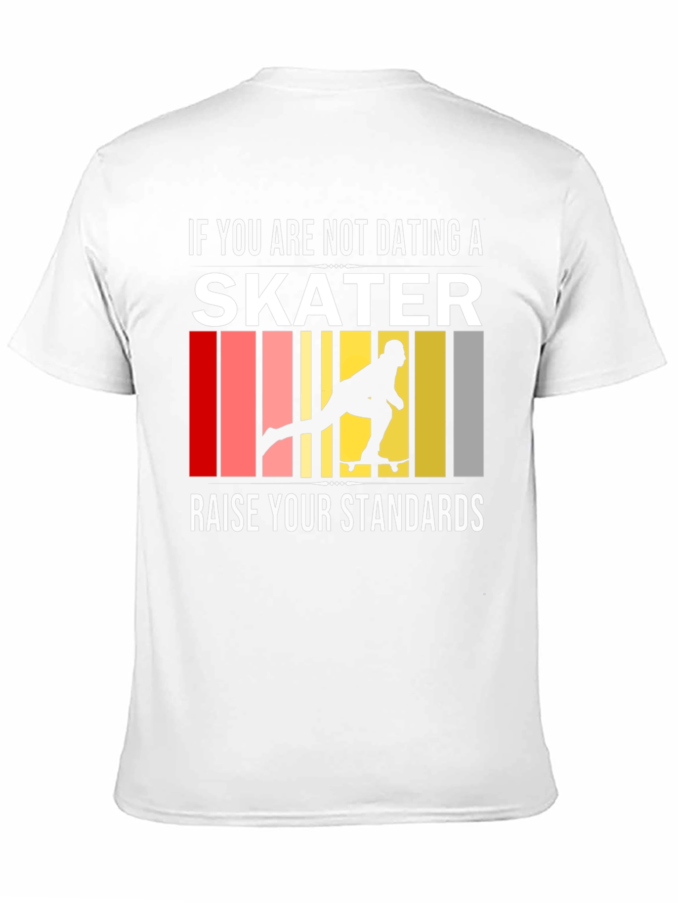 Skater Standards Graphic Tee - Black Cotton T-Shirt