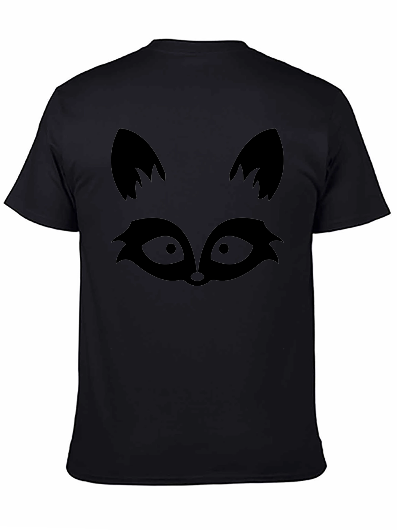 Raccoon Graphic Black T-Shirt