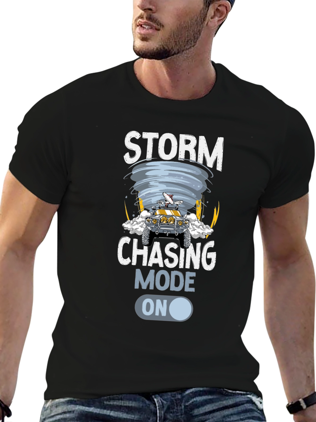 Storm Chasing Mode On Graphic T-Shirt