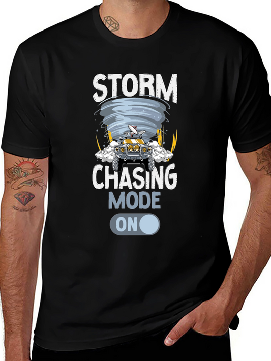 Storm Chasing Mode On Graphic T-Shirt