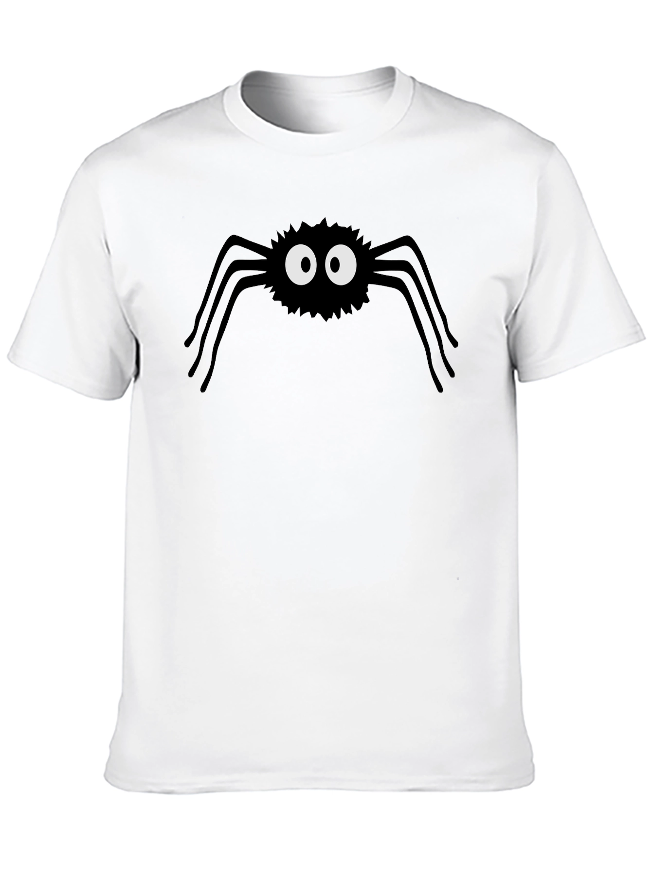 Spooky Spider Graphic Tee - Halloween Fun!