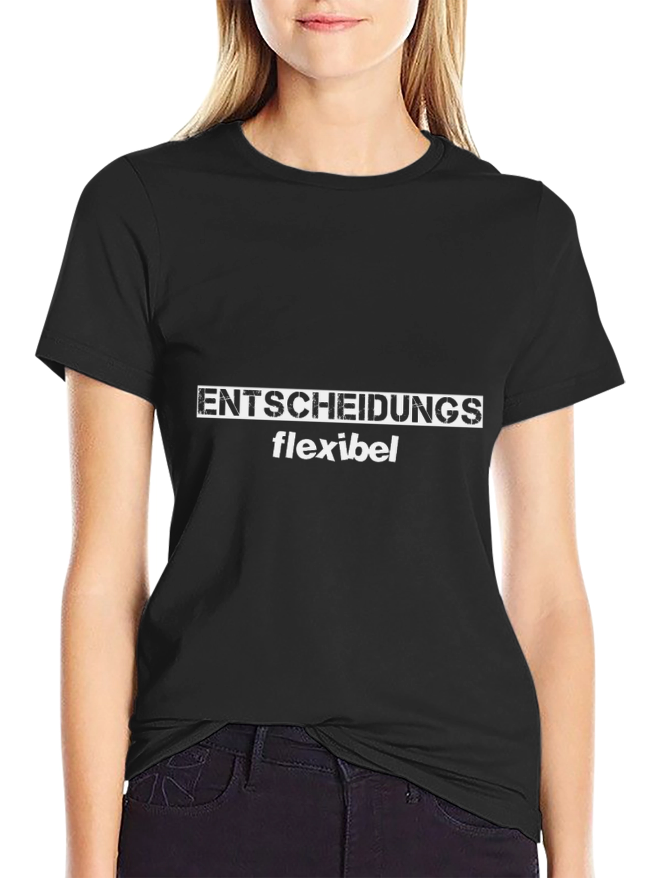 Entscheidungs Flexibel Graphic Tee