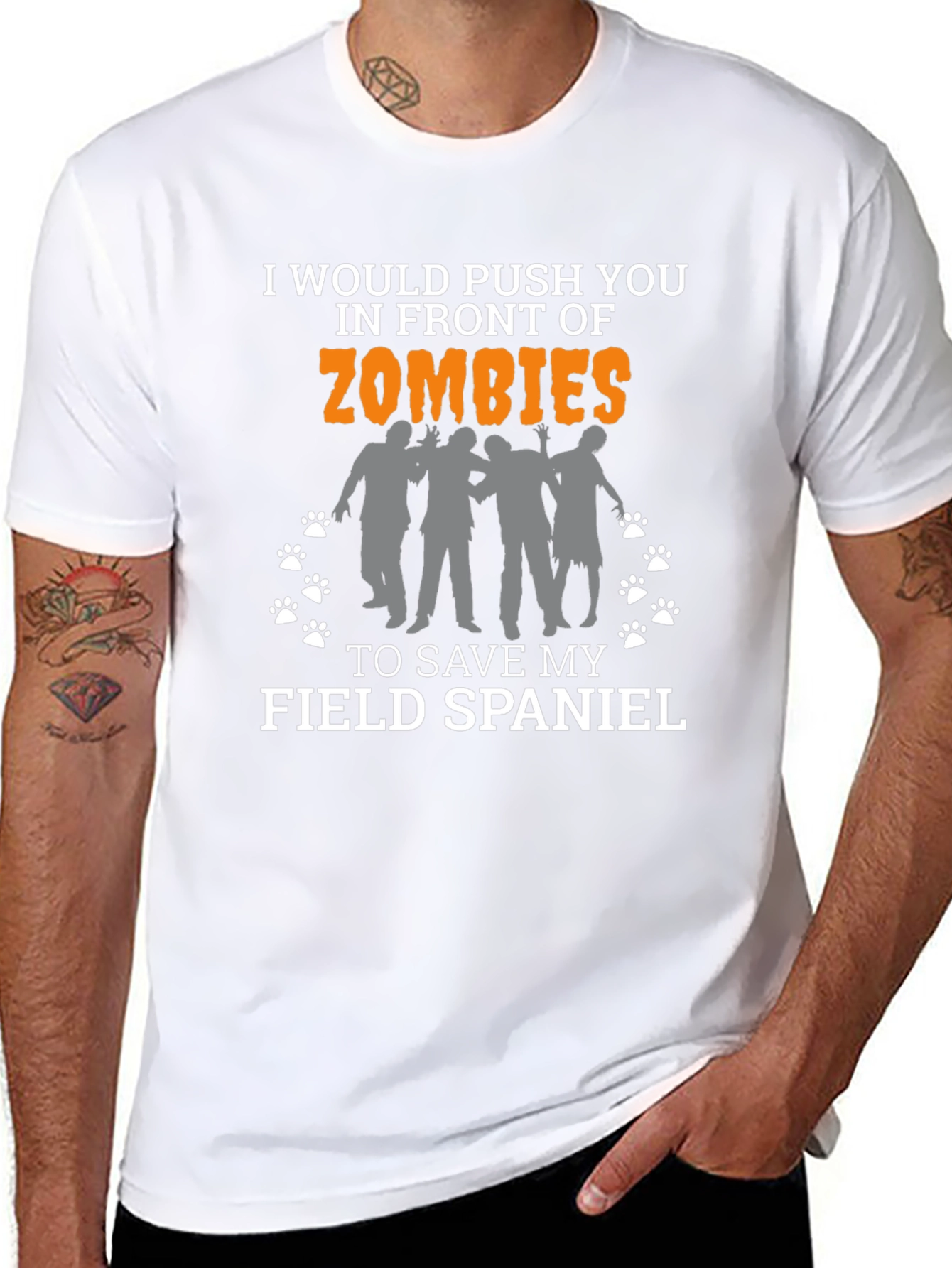 Zombie Field Spaniel T-Shirt