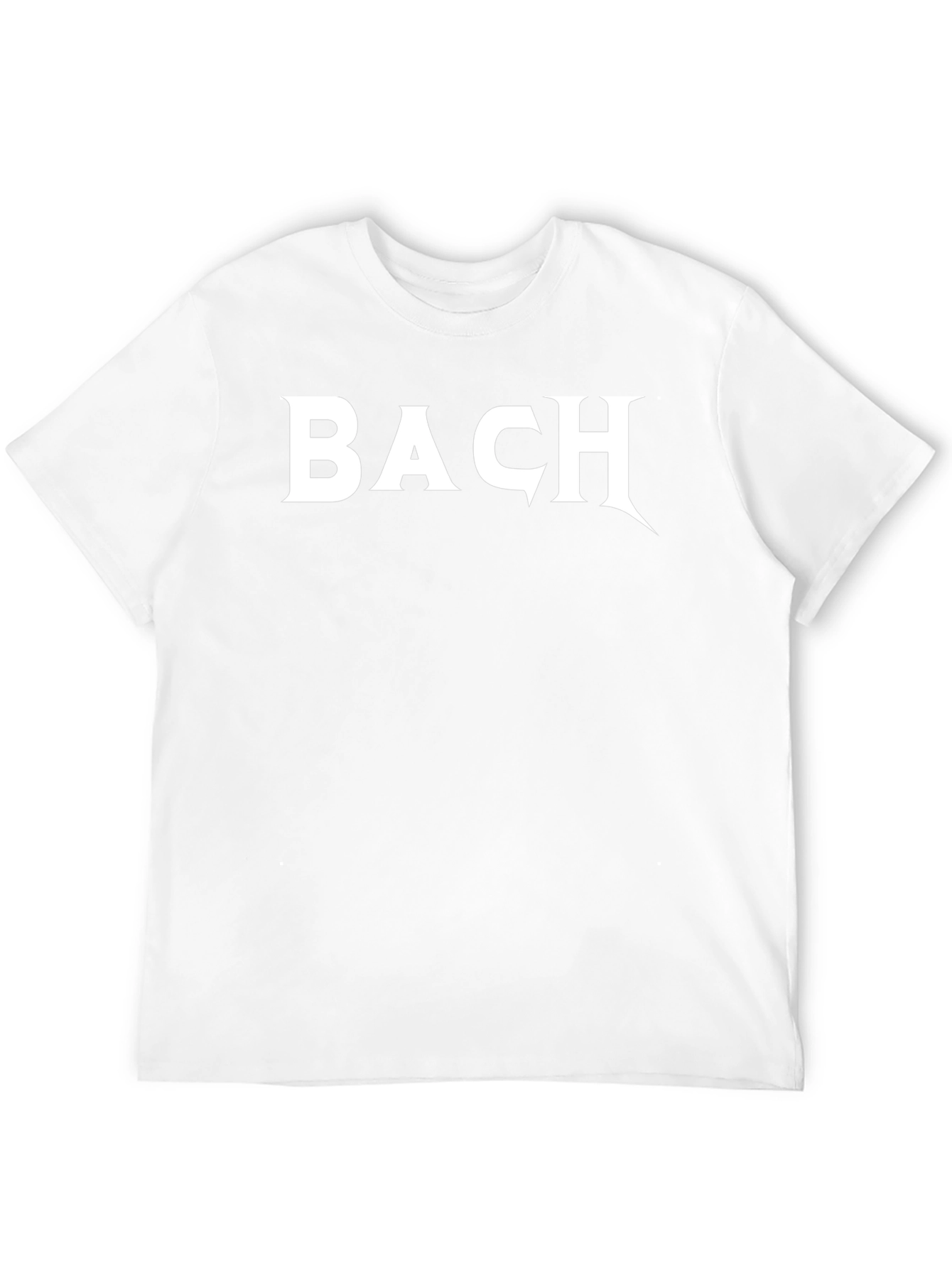 Bach T-Shirt - Black Cotton Music Tee