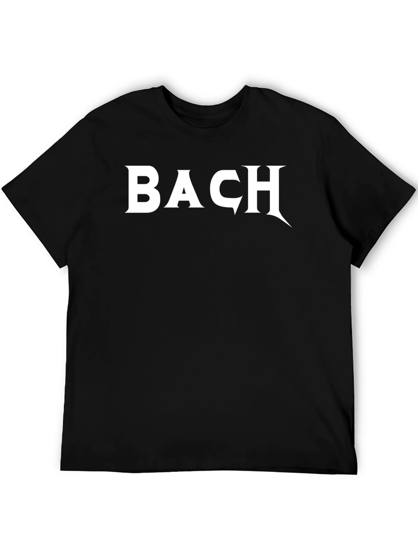Bach T-Shirt - Black Cotton Music Tee