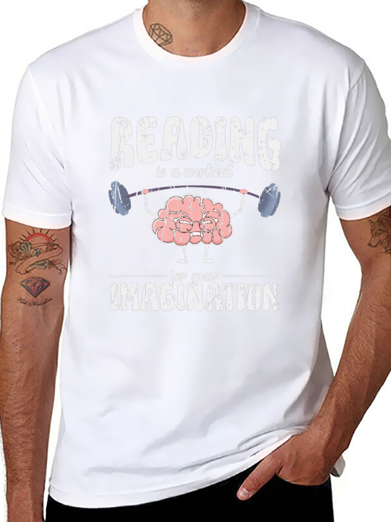 Reading is a Workout Graphic Tee