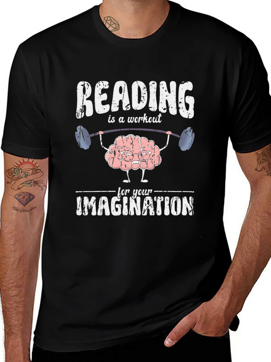 Reading is a Workout Graphic Tee