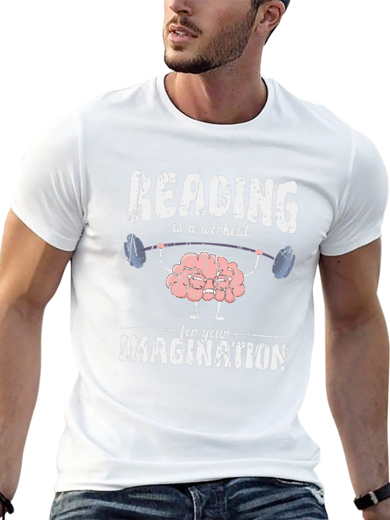 Reading is a Workout Graphic Tee