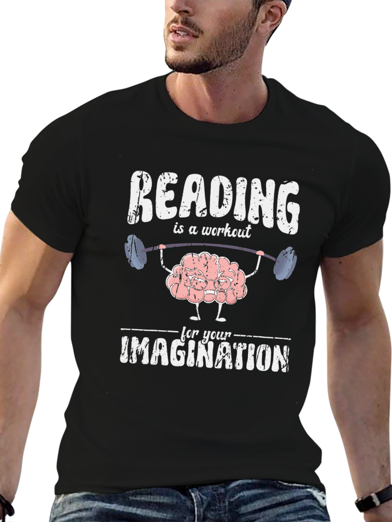 Reading is a Workout Graphic Tee