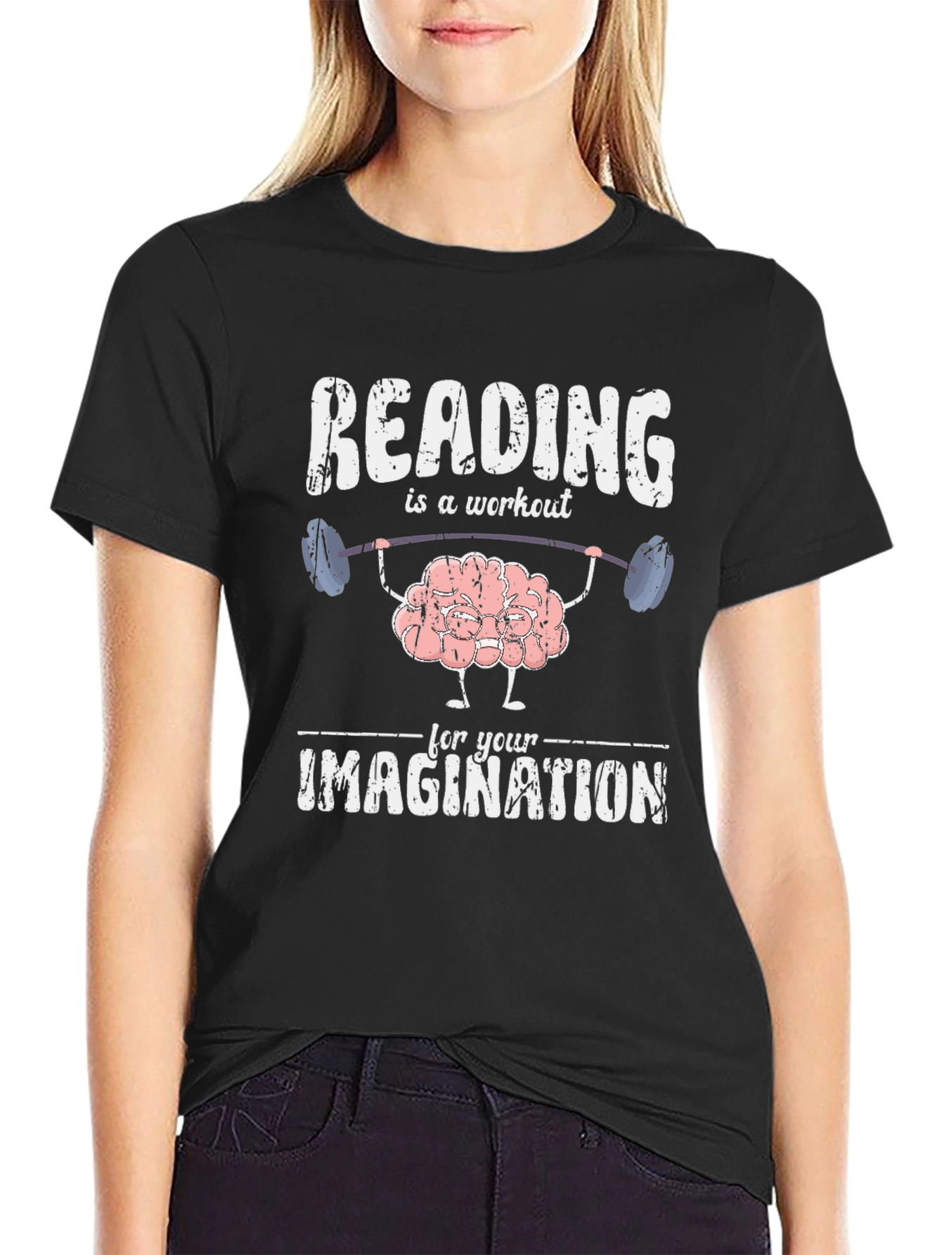 Reading is a Workout Graphic Tee