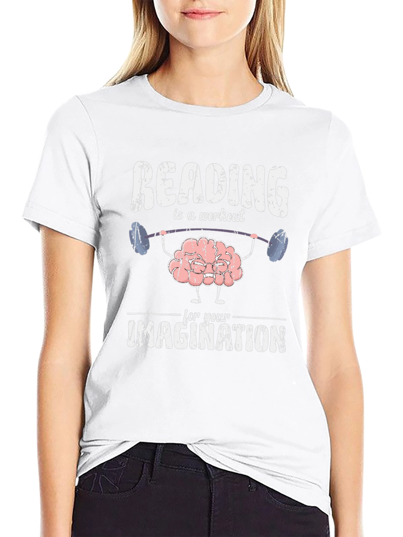 Reading is a Workout Graphic Tee