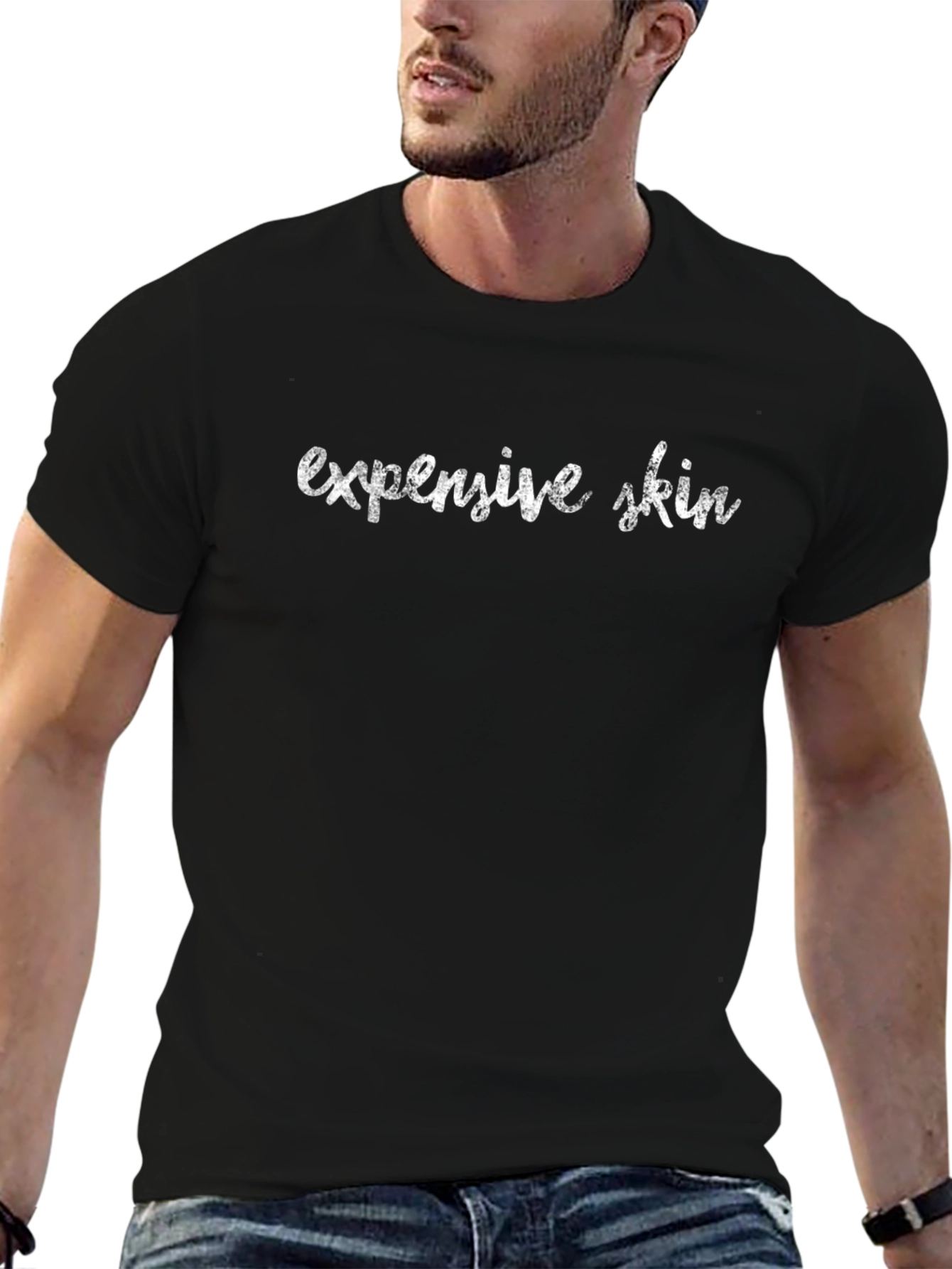 Expensive Skin Black T-Shirt